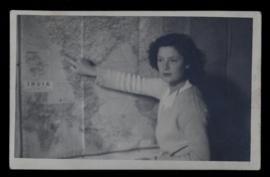 &quot;Lezione di geografia al fronte&quot; - 1944