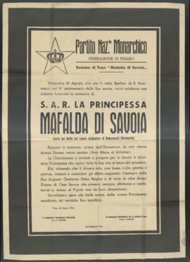 &quot;Mafalda di Savoia&quot; - 1954