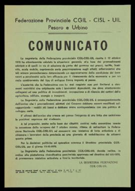 &quot;Comunicato&quot; - 1976