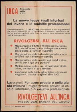 &quot;La nuova legge sugli infortuni del lavoro&quot; - 1965