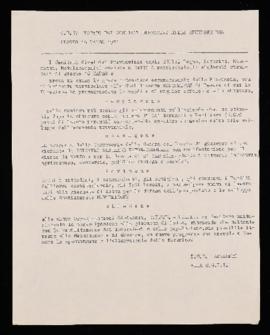 &quot;Odg votato dai Comitati direttivi&quot; - 1971