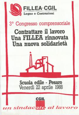 &quot;3° Congresso comprensoriale&quot; - 1988