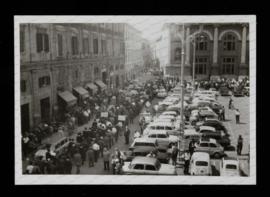 Corteo in Piazza del Popolo - [195-?]