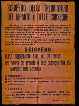 Sciopero della trebbiatura - [1962]