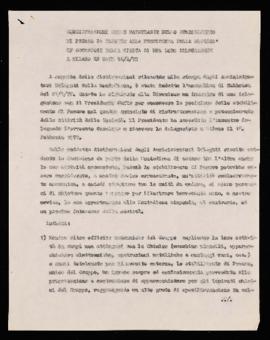&quot;Considerazioni delle maestranze di Pesaro&quot; - 1972