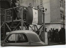 Manifestazione mezzadri a Pesaro - 1957