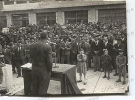 Manifestazione mezzadri a Pesaro - [1957]