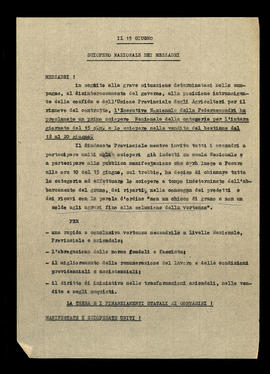 &quot;Sciopero nazionale dei mezzadri&quot; - [196- ]