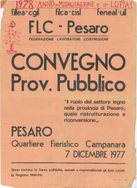 &quot;Convegno prov. pubblico&quot; - 1977