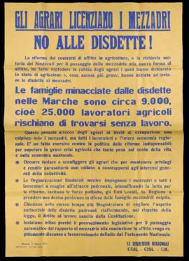 &quot;Gli agrari licenziano i mezzadri&quot; - 1971