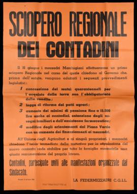 &quot;Sciopero regionale dei contadini&quot; - 1962