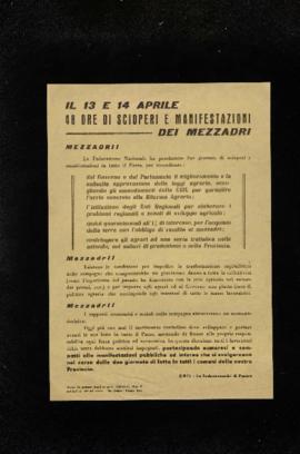 &quot;48 ore di scioperi e manifestazioni&quot; - 1964