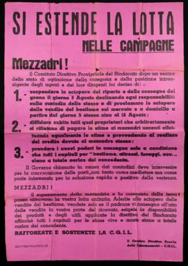 &quot;Si estende la lotta nelle campagne&quot; - [196-]