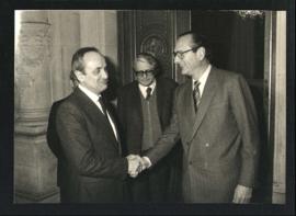 Giorgio Tornati e Jacques Chirac