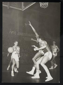 Giovanni Paolini in azione nel pitturato