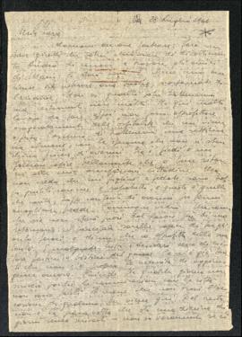 Seconda lettera di Bruno Venturini del 28 luglio 1944