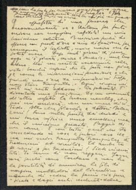 Prima lettera di Bruno Venturini del 28 luglio 1944