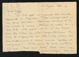 Lettera di Bruno Venturini dell&#039;11 luglio 1944