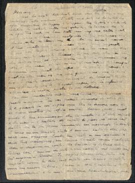 Lettera di Bruno Venturini dell&#039;agosto 1944
