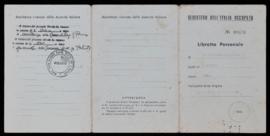 &quot;Libretto personale di Leopold Verbosec&quot; - [1945]