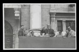 Pierangeli comizio in Piazza del popolo - [195-?]