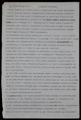 &quot;Non attendere, ma agire Agire, non attendere&quot; - [1944]