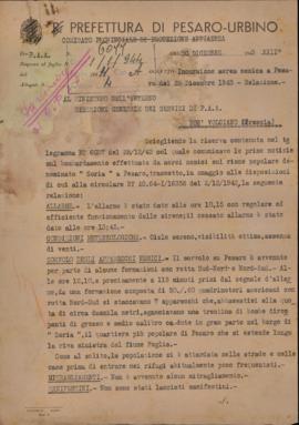 Relazione Prefettura 30 dic. 1943