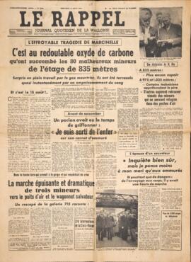 "Le Rappel" - 15 ago. 1956