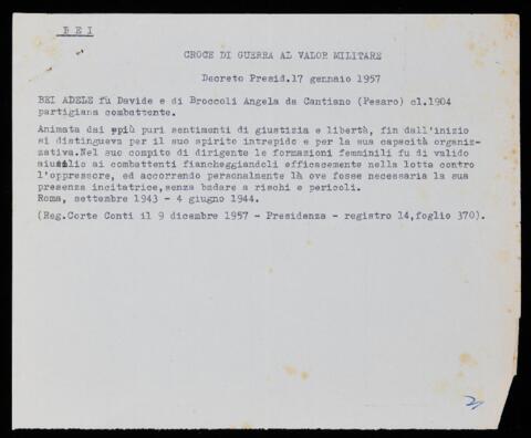 Original Oggetto digitale not accessible
