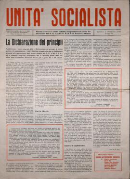 "Unità socialista" - 1966