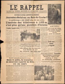 "Le Rappel" - 22 ago. 1956