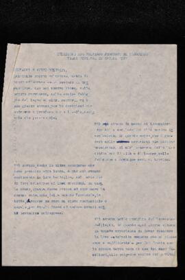 "Relazione del compagno Mengucci al Congresso Villa Fastiggi 22 aprile 1967"