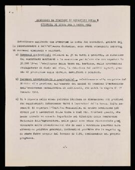 "Argomenti da trattare in occasione della giornata di lotta del 5 marzo 1963"