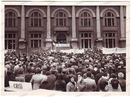 Concentrazione in Piazza del popolo - 1973