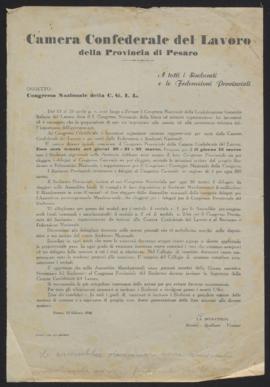 Congresso nazionale della CGIL - 1947