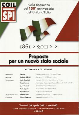 “Proposte per un nuovo stato sociale” - 2011
