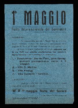 &quot;1° maggio festa internazionale dei lavoratori&quot; - 1965