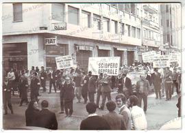 Corteo in Piazzale Lazzarini - 1969