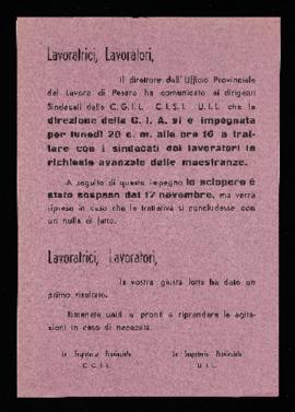 &quot;Lavoratrici lavoratori&quot; [1967]