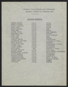 &quot;Congresso della Federmezzadri provinciale&quot; - 1963