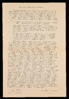 &quot;Comunicato della Flc di Pesaro&quot; - 1975