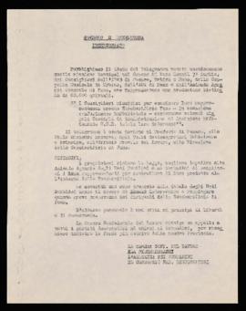 &quot;Governo e prefettura intervengano&quot; - [1967]