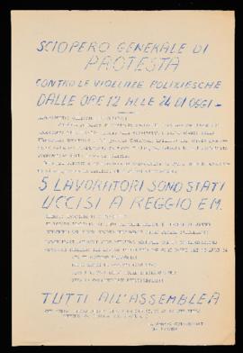 &quot;Comunicato&quot; - [1965]
