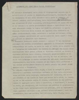 &quot;Documento sul legno della FLC provinciale&quot; - [1973]