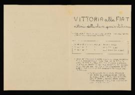&quot;Vittoria alla FIAT&quot; - [1956]