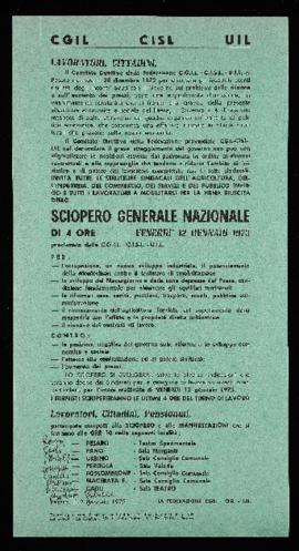 &quot;Lavoratori, cittadini&quot; - 1973