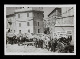 Corteo in Piazzale 1. Maggio - [195-?]