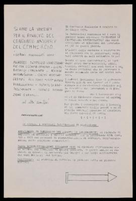 &quot;Si apre la vertenza per il rinnovo del contratto nazionale del commercio&quot; - 1979