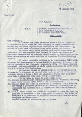 Costituzione Fiom provinciale - 1963