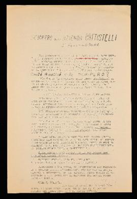 &quot;Sciopero all&#039;azienda Battistelli&quot; - [1971]